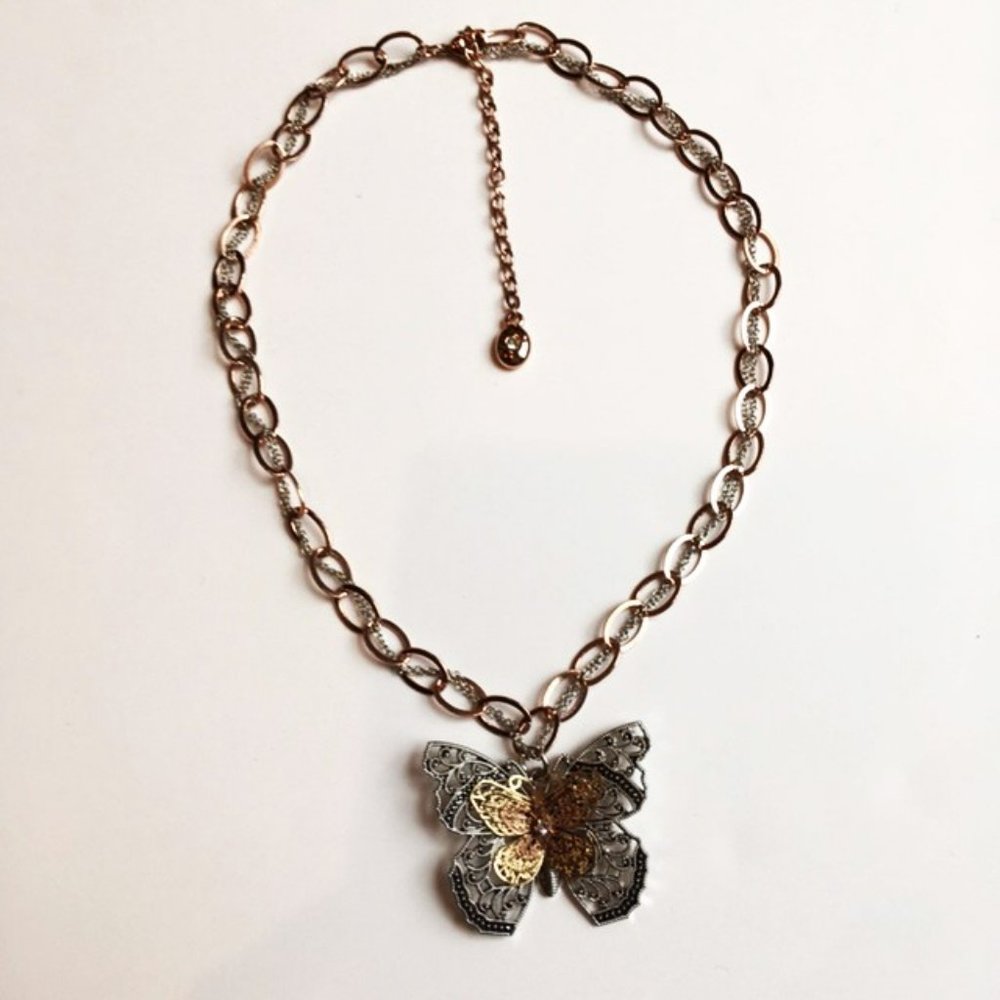 Filigree Butterfly Necklace